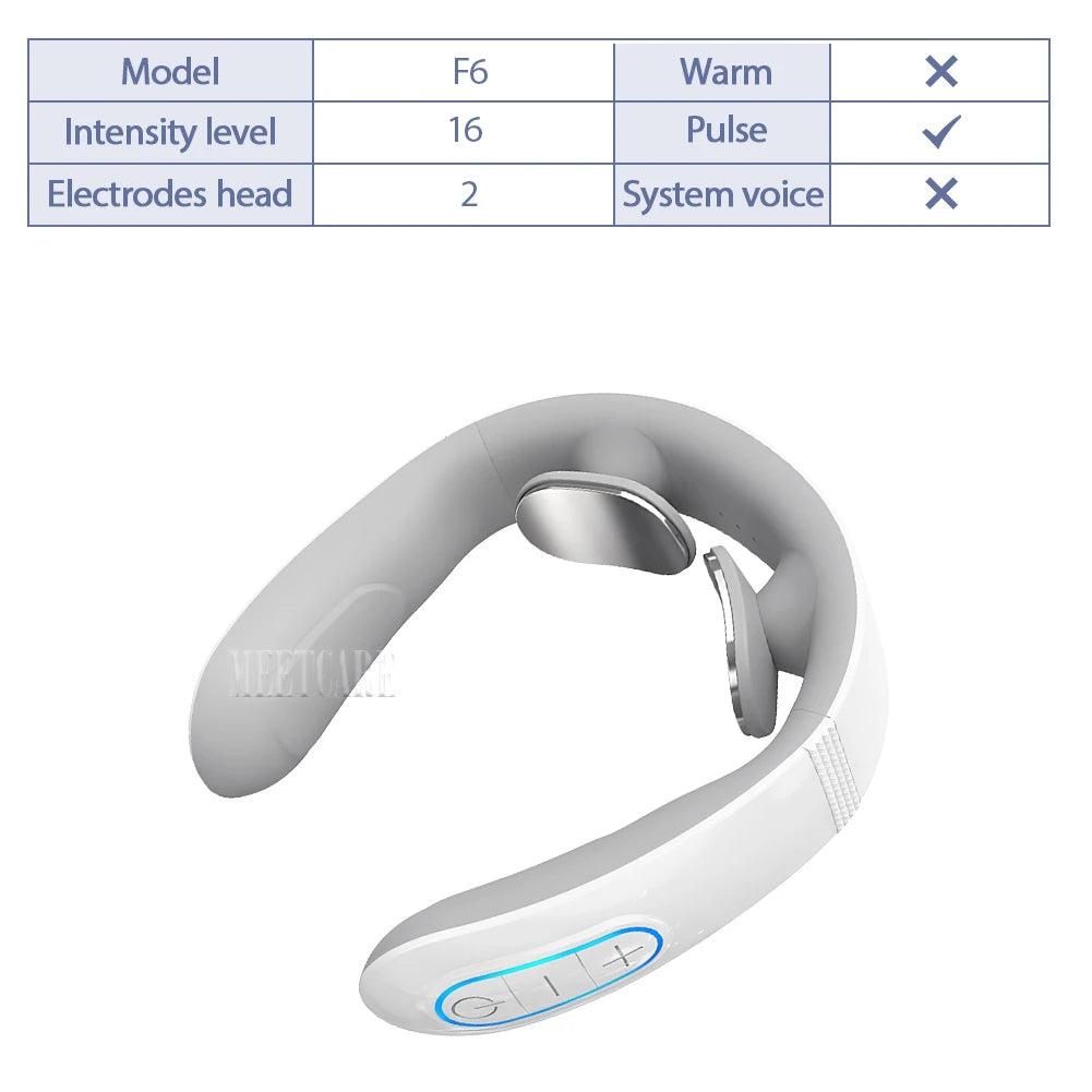 Masajeador Cervical Miyoreset — Alivio TENS para Cuello y Hombros