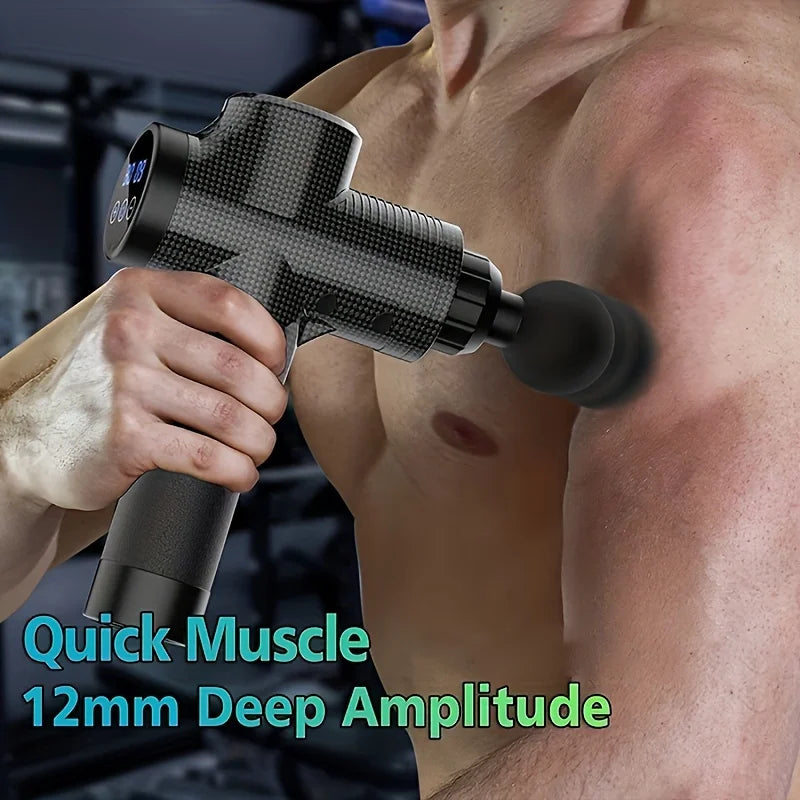 Mini Pistola de Masaje Miyoreset — Recuperación Muscular Portátil